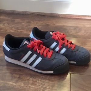 Black and Red Adidas size 10